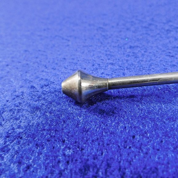 Silverplate Angel Cherub Candle Snuffer Harp 9" - Picture 6 of 7